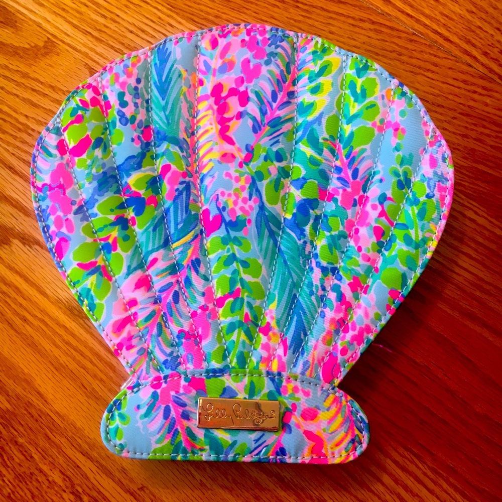 Lily Pulitzer brush holder